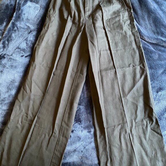 NWT The Harlow Wide Leg Pant in Drapey Twill - Picture 8 of 8